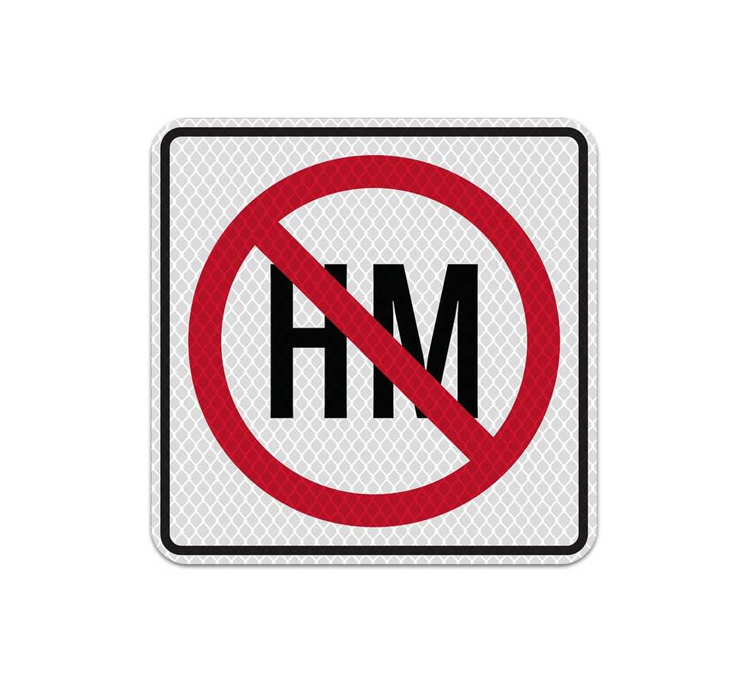 MUTCD Compliant Truck Route Aluminum Sign (Diamond Reflective)