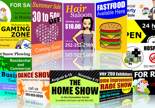 All Types Of Banners and Signs @ Bannerbuzz.com