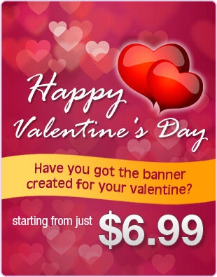 Valentine's Day Banners