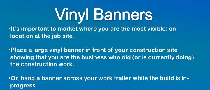 Build Your Business with Custom Banners & Vinyl Banners