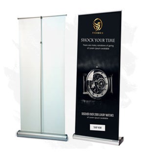 Roll-Up Banner Stands Roll-Up Banner Stands