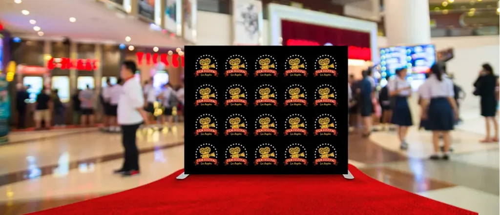 Step and Repeat Design This Time with Some Glitz and Glamour
