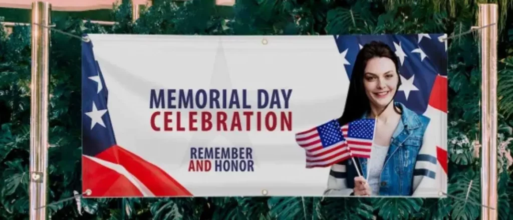 memorial day banner