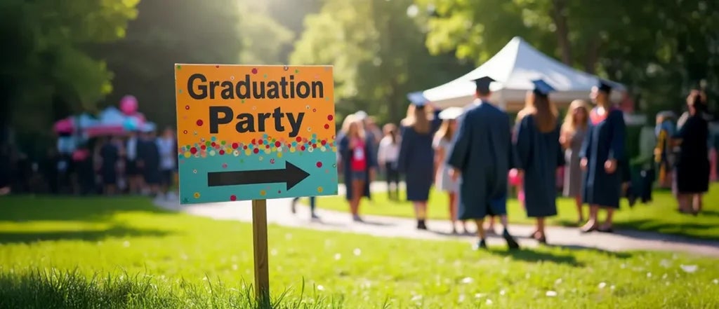 Unique Graduation Party Signage Ideas