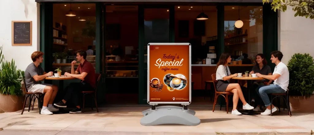 How to Install a Wind-Resistant Snap-Frame Sidewalk Sign?