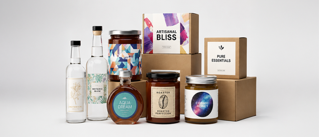 Custom Labels for Product Packaging