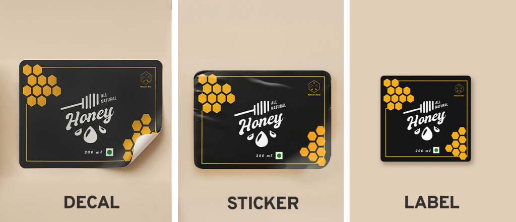 Stickers vs. Decals vs. Labels: What is the Difference?