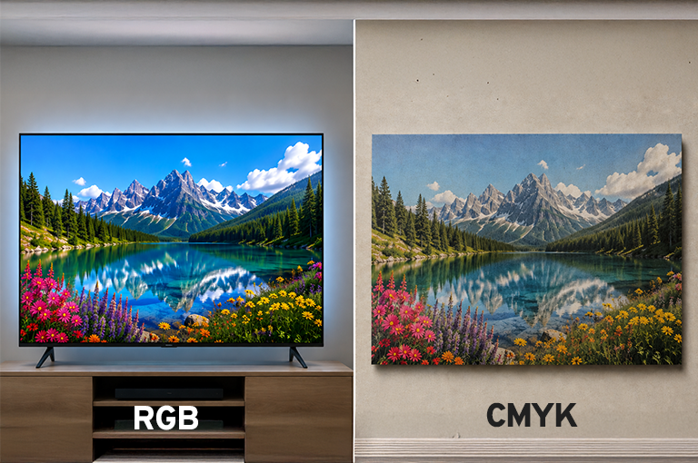 RGB vs CMYK - What's the Difference