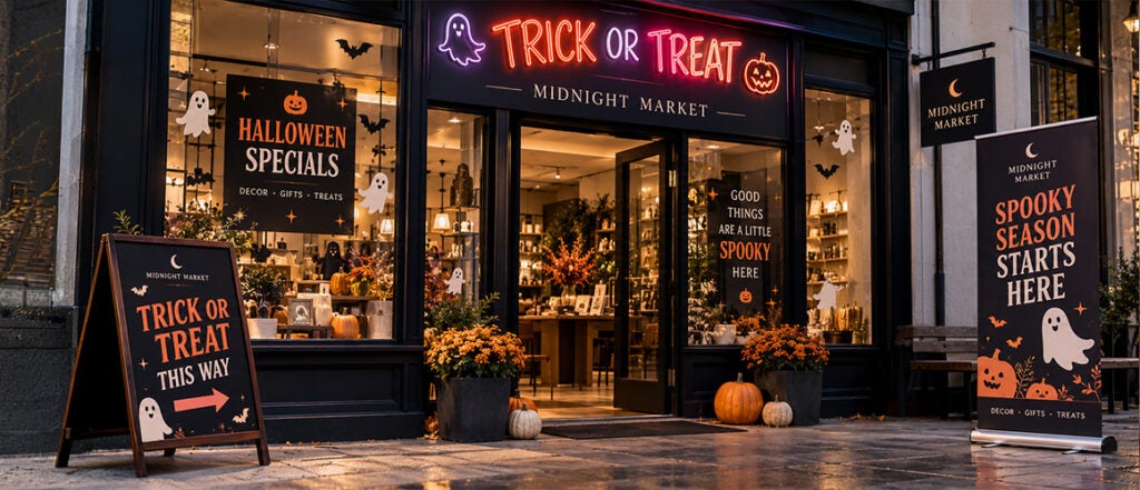 Spooky Halloween Sign Ideas for Shops, Restaurants, and Events