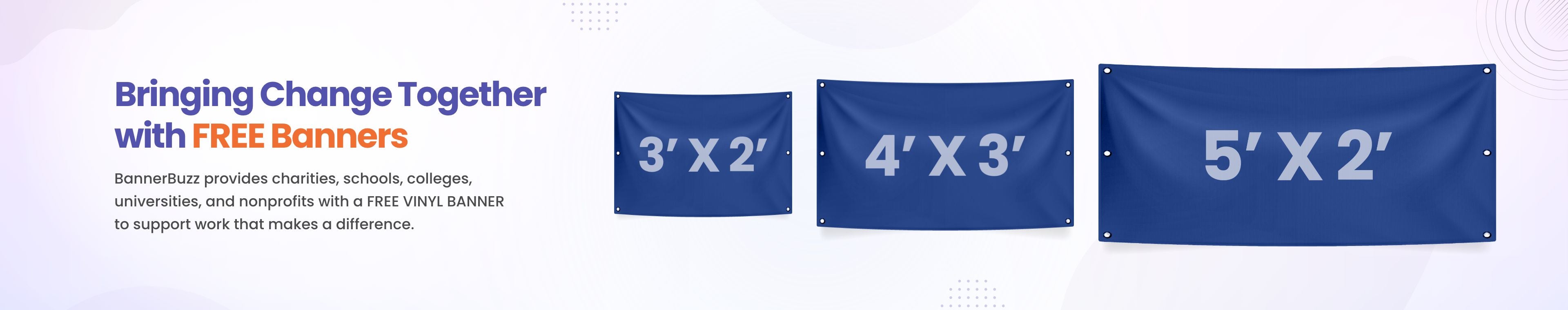 Free Charity banner